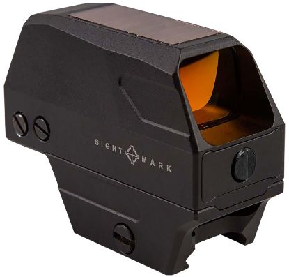 Picture of Sightmark Sm26030 Volta Solar Red Dot Sight Matte Black 1X28mm 2 Moa Red Dot Reticle 