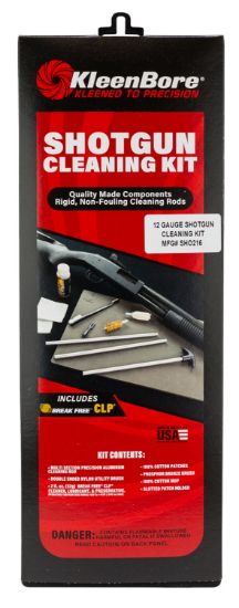 Picture of Kleenbore Sho216 Classic Cleaning Kit 12 Gauge Shotgun 