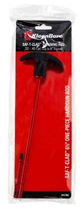 Picture of Kleenbore Saf302 Saf-T-Clad Cleaning Rod .22 - .45 Cal Handgun 6.5" W/Swivel Handle 