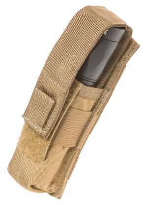 Picture of Tacshield T4001cy Suppressor/Light Pouch Cordura 1000D Nylon Coyote 