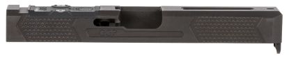 Picture of Grey Ghost Precision Ggp173ocv4 Ggp17 Version 4 Slide Compatible W/Glock G17 Gen3, Milled For Trijicon Rmr & Leupold Deltapoint Pro, 17-4 Stainless Steel W/Black Nitride Finish 