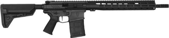 Picture of Grey Ghost Precision Ggpshm Ggp Heavy Mkii 308 Win,7.62X51mm Nato 16" 20+1 Black Hard Coat Anodized Adjustable Magpul Sl-S Stock Black Magpul Moe Grip 