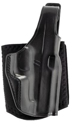 Picture of Galco Ag834b Ankle Glove Size Fits Ankles Up To 13" Black Leather Hook & Loop Compatible W/Glock 48/Glock 48 Mos Right Hand 