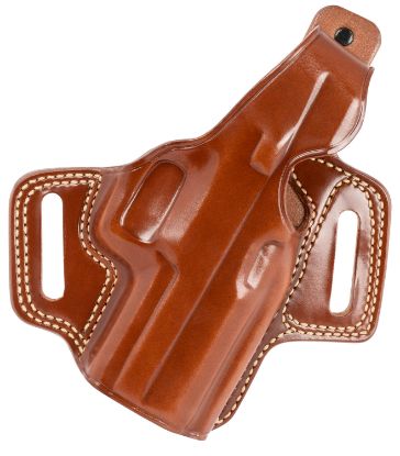 Picture of Galco Fl822 Fletch Owb Tan Leather Belt Slide Fits Sig P320 Compact Fits Sig P320x Compact Fits Sig M18 Right Hand 