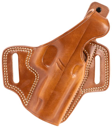 Picture of Galco Fl834 Fletch Owb Tan Leather Belt Slide Compatible W/ Glock 48/48 Mos/S&W M&P Shield Ez Belt Up To 1.75" Wide Right Hand 