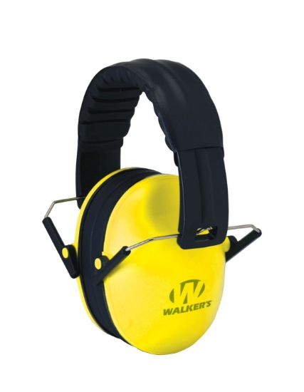 Picture of Walker's Gwpfkdmyl Baby & Kids Folding Muff 22 Db Over The Head Yellow/Black Polymer 