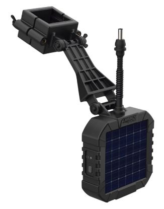 Picture of American Hunter Ahslr Power Solar Panel Fits Xd-Pro/Xde-Pro/Econ Feeder Kits 6V Internal Rechargeable Li-Ion Battery Black 