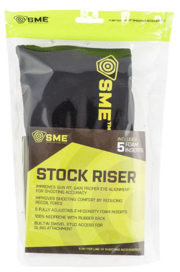 Picture of Sme Smersr Stock Riser Sme-Rsr Black Neoprene 