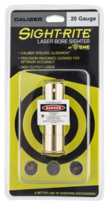 Picture of Sme Xsibl20ga Sight-Rite Laser Bore Sighting System 20 Gauge Brass Casing 