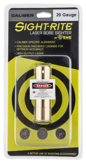 Picture of Sme Xsibl20ga Sight-Rite Laser Bore Sighting System 20 Gauge Brass Casing 