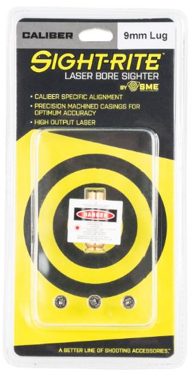 Picture of Sme Xsibl9mm Sight-Rite Laser Bore Sighting System 9Mm Luger Brass Casing 