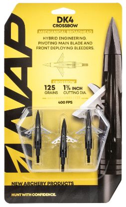 Picture of Nap Nap60dkx12 Dk4 Mechanical Broadhead 125 Gr/ 3 Pack 