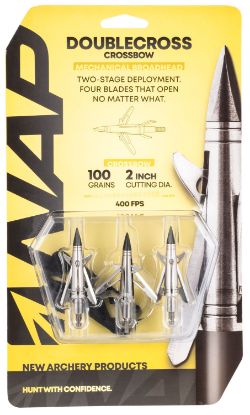 Picture of Nap Nap60087 Spitfire Doublecross Broadhead 100 Gr/ 3 Pack 