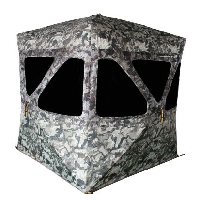 Picture of Muddy Mudinfblnd3 Ground Blind Infinity 3-Person Veil Camo 65" X 65" X 72" 