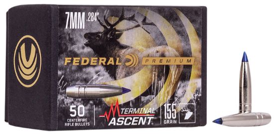 Picture of Federal Pb284ta1 Premium Terminal Ascent Component 7Mm .284 155 Gr Terminal Ascent 50 Per Box/ 4 Case 