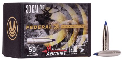 Picture of Federal Pb308ta2 Premium Terminal Ascent Component 30 Cal .308 200 Gr Terminal Ascent 50 Per Box/ 4 Case 