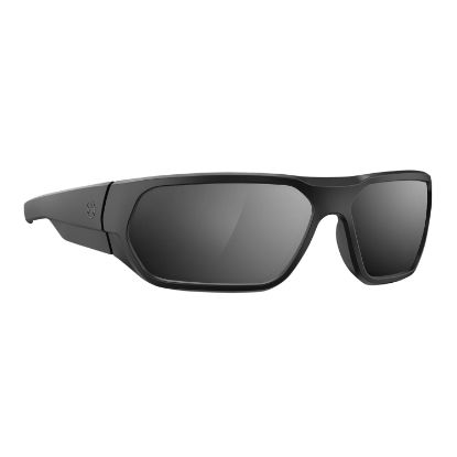 Picture of Magpul Mag1145-1-001-1110 Radius Eyewear Adult Gray Silver Mirror Lens Polycarbonate Black Frame 