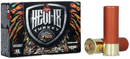 Picture of Hevi-Shot Hs4007 Hevi-18 Tss Turkey 12 Gauge 3" 2 Oz Tungsten 7 Shot 5 Per Box/ 10 Case 