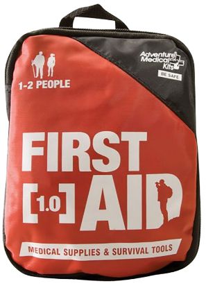 Picture of Adventure Medical Kits 01200210 Adventure 1.0 Kit First Aid Black/Red 