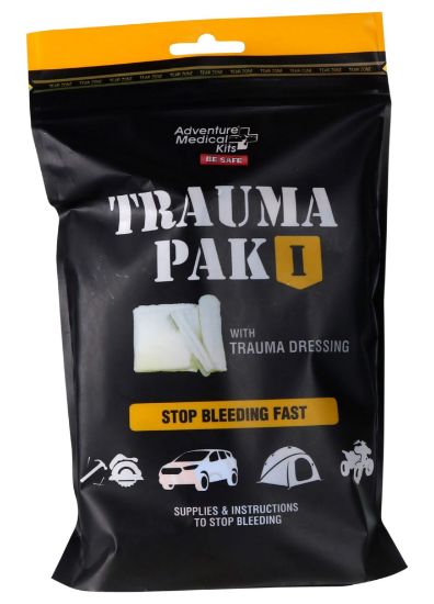 Picture of Adventure Medical Kits 20640295 Trauma Pak I Stop Bleeding 