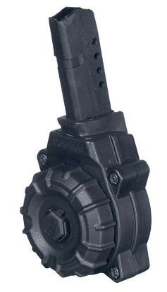 Picture of Promag Drma34 Standard 30Rd Drum 9Mm Luger Compatible W/ Glock 43 Black Dupont Zytel Polymer 