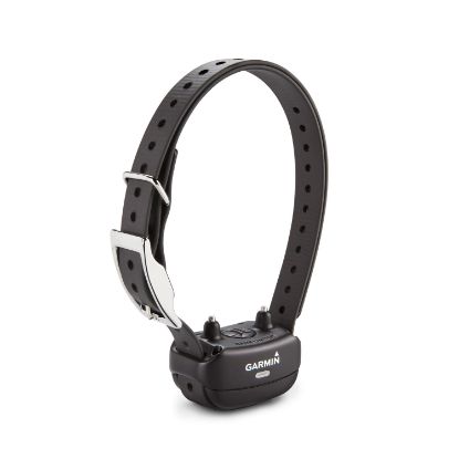Picture of Garmin 0100107010 Barklimiter Deluxe Black Collar For Dog Training 