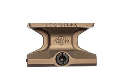 Picture of Reptilia Llc 100024 Dot Mount Flat Dark Earth Anodized Lower 1/3 Co-Witness 