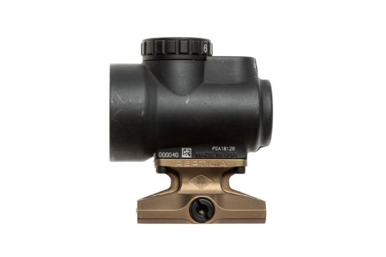 Picture of Reptilia Llc 100025 Dot Mount Flat Dark Earth Anodized Lower 1/3 Co-Witness 