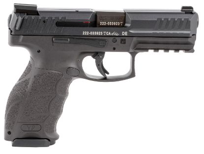 Picture of Hk 81000270 Vp40 40 S&W 4.09" 13+1 (2) Black Black Steel Slide Black Interchangeable Backstrap Grip Push Button 