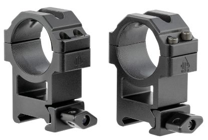 Picture of Utg Rg2w3224 Max Strength Scope Rings Black Anodized 30Mm High 