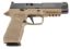 Picture of Wilson Combat Sigwcp320f9tatc P320 9Mm Luger 4.70" 17+1 Tan Black Dlc Steel Tan Polymer Grip Action Tune With Curved Trigger 