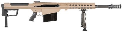 Picture of Barrett 18066 M107a1 50 Bmg 20" 10+1 Flat Dark Earth Cerakote Flat Dark Earth Fixed With Sorbothane Recoil Pad Stock Black Polymer Grip 