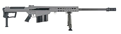 Picture of Barrett 18067 M107a1 50 Bmg 29" 10+1 Tungsten Gray Cerakote Tungsten Gray Fixed With Sorbothane Recoil Pad Stock Black Polymer Grip 