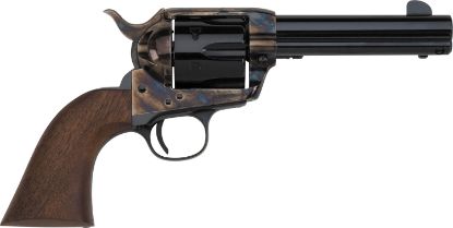 Picture of Pietta Hf357chs434nm 1873 Great Western Ii Californian 357 Mag 6Rd 4.75" Blued Steel Barrel & Cylinder, Color Case Hardened Steel Frame, Walnut Grip, Exposed Hammer 
