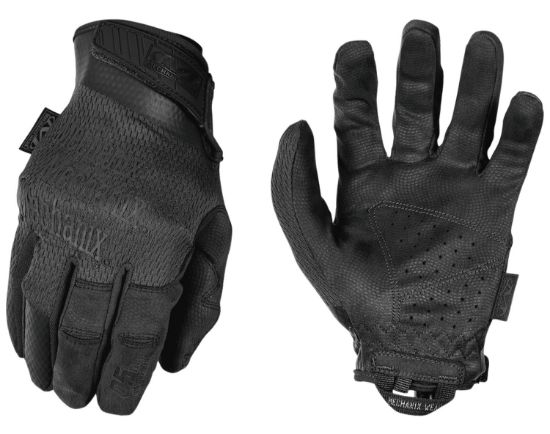 Picture of Mechanix Wear Msd55530 Women's Specialty 0.5 Covert Black Suede Large Velcro Closure 