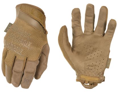 Picture of Mechanix Wear Msd-72-008 Specialty 0.5 High-Dexterity Coyote Suede Small 