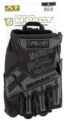 Picture of Mechanix Wear Mfl55010 M-Pact Covert Black Fingerless Synthetic Leather Large Tpr Closure 