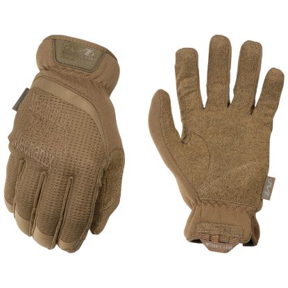 Picture of Mechanix Wear Fftab-72-008 Fastfit Small Coyote Synthetic Leather Touchscreen 