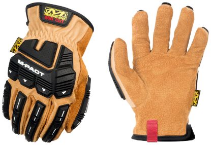 Picture of Mechanix Wear Ldmpc75008 M-Pact Driver F9-360 Tan Durahide Leather Small Elastic 