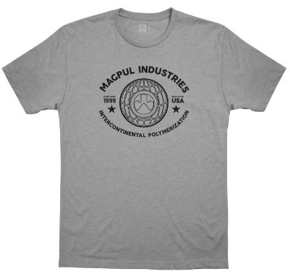 Picture of Magpul Mag1140-030-S Polymerization Cvc Athletic Gray Heather Short Sleeve Small 