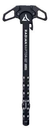 Picture of Radian Weapons R0006 Raptor Sd Ambi Charging Handle, Black, Gas Ported Shaft, Fits Mil-Spec Ar-15/M16 Platform 