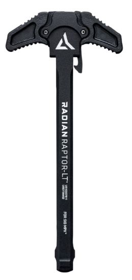 Picture of Radian Weapons R0367 Raptor Lt Lightweight Ambi Charging Handle, Black, Fits Sig Mpx 