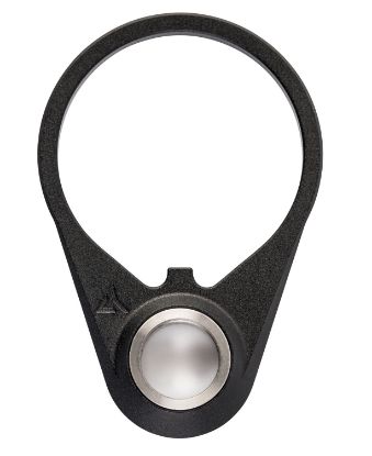 Picture of Radian Weapons R0078 Ultralight Qd End Plate Fits Ar-15/M16, Billet 6061-T6 Aluminum W/Titanium Qd Swivel Cup, Black Anodized Finish 