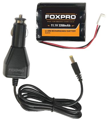 Picture of Foxpro Extbattchgrake Extended Capacity Battery Kit Black 11.1 Volts 3,350 Mah Compatible With Foxpro Hi-Jack 