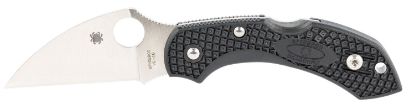 Picture of Spyderco C28fpwcbk2 Dragonfly 2 Lightweight 2.28" Folding Wharncliffe Plain Vg-10 Ss Blade Black Bi-Directional Texturing Frn Handle Includes Pocket Clip 