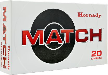 Picture of Hornady 81608 Match 6Mm Arc 108 Gr Extremely Low Drag Match 20 Per Box/ 10 Case 