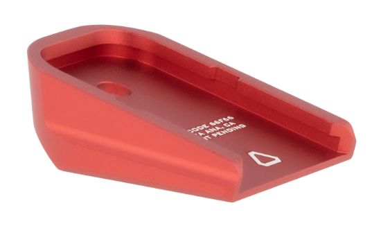 Picture of Strike Industries Galbpred Base Plate Compatible W/Glock Except 20/21/26/27/33/39, Red Aluminum 