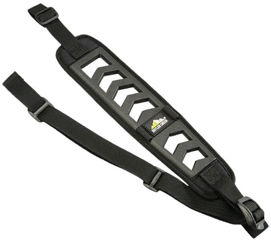 Picture of Butler Creek 190034 Featherlight Rifle Sling Black Foam 22"-36" Oal 3" Wide Adjustable Design 2 Cartridge Loops (Swivels Not Included) 