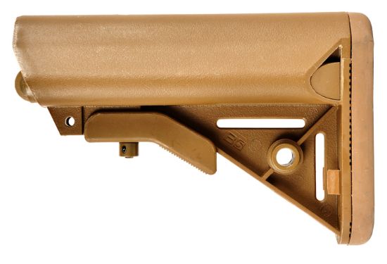 Picture of B5 Systems Sop1076 Enhanced Sopmod Coyote Brown Synthetic For Ar-Platform With Mil-Spec Receiver Extension (Tube Not Included) 
