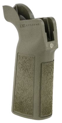 Picture of B5 Systems Pgr1134 Type 23 P-Grip Od Green Polymer, Aggressive Textured, Fits Ar-Platform 